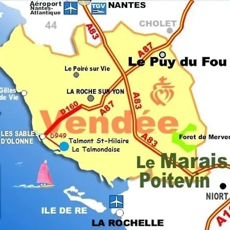 Moulin Rivage Maison, 6 Personnes, Au Coeur Du Golf, Village Vacances, Accès Piscines Gratuit Casa vacanze Talmont-Saint-Hilaire